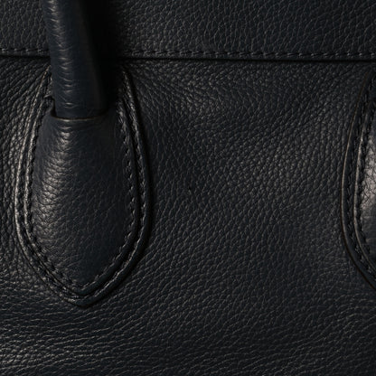 Celine Drummed Calfskin Mini Luggage Blue 14 of 15