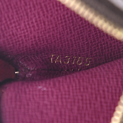 Louis Vuitton Monogram Totem Round Coin Purse Magenta 6 of 6