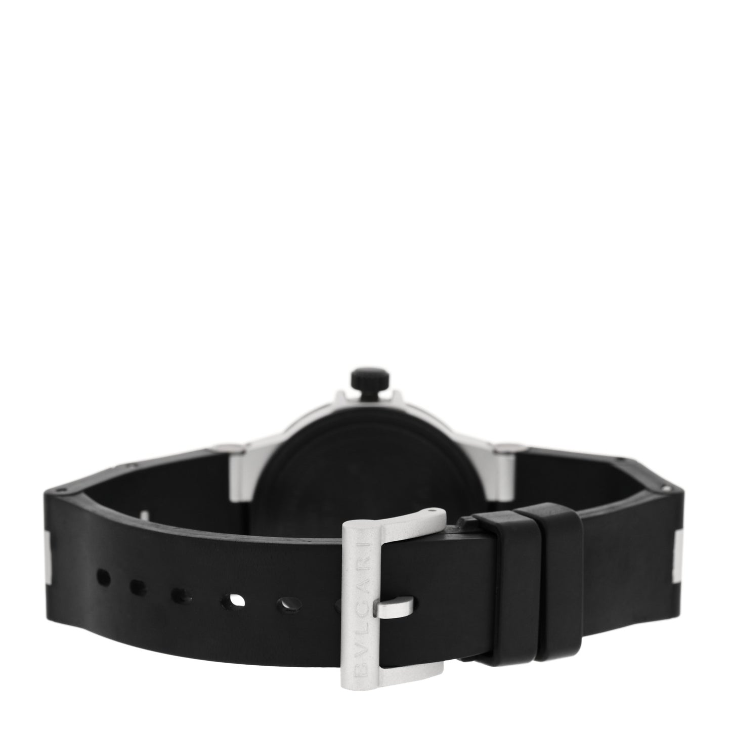 Aluminum Rubber 32mm Diagono Quartz Watch