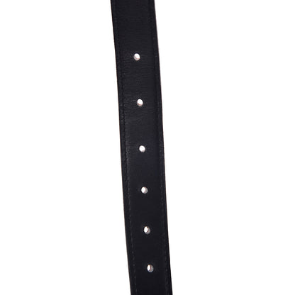 Hermes Box Togo 24mm Sydney Belt 85 Black Rouge H 5 of 7