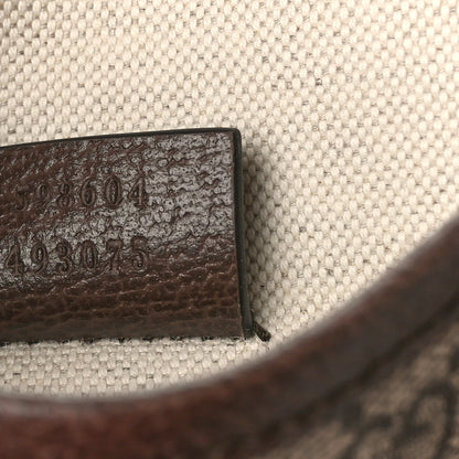 Gucci GG Supreme Monogram Web Medium Neo Vintage Flap Messenger Bag Beige New Acero 7 of 9