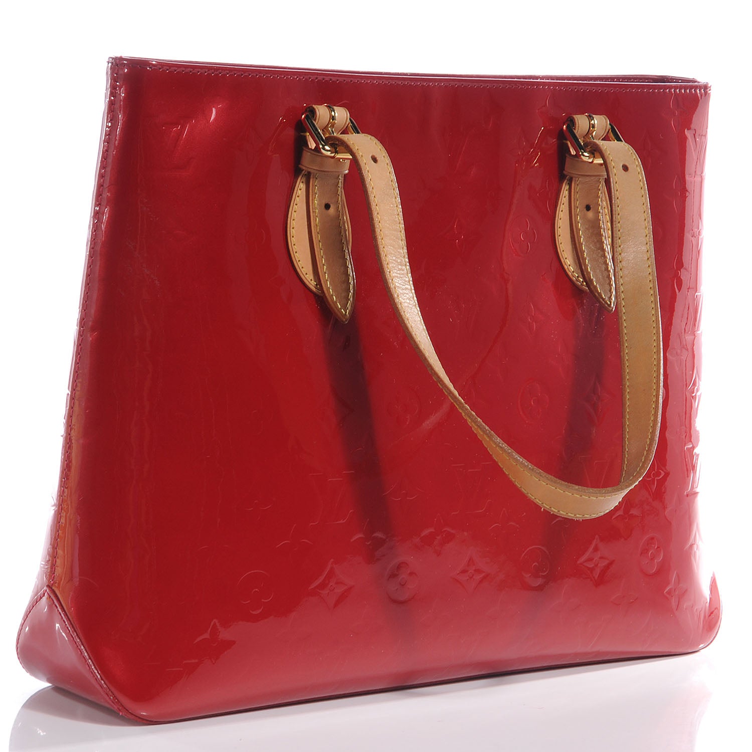 Louis Vuitton Vernis Brentwood Pomme D'Amour 3 of 7