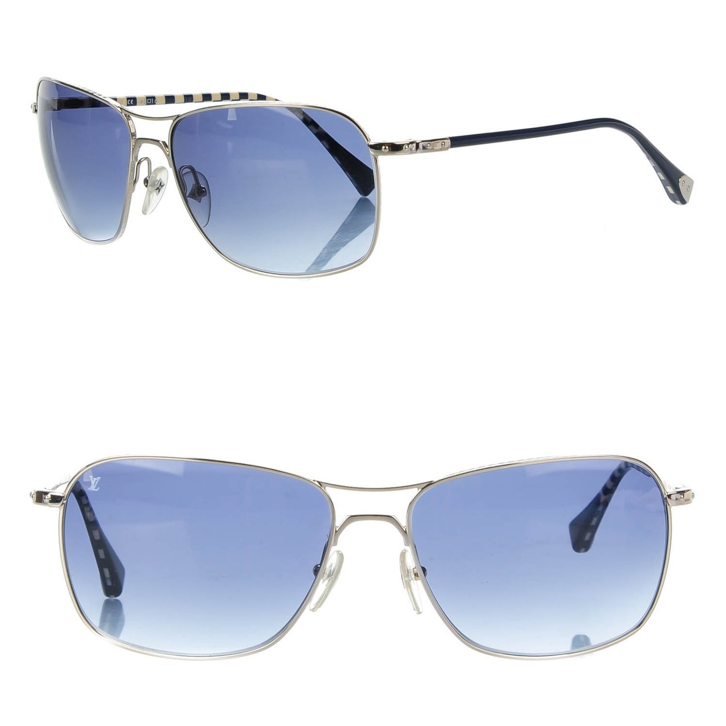 Conspiration Pilote Sunglasses Z0066U Silver