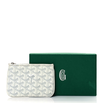 Goyard Goyardine Mini Senat Pochette White 8 of 8