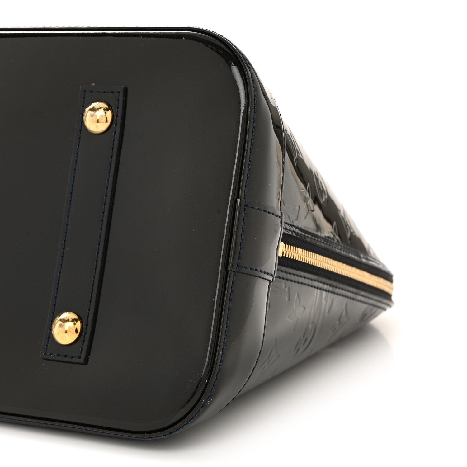 Louis Vuitton Vernis Alma GM Noir Magnetique 10 of 13