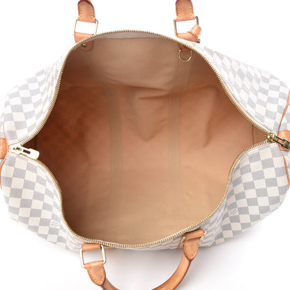 Louis Vuitton Damier Azur Keepall 50 5 of 13