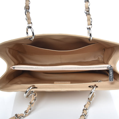 Chanel Caviar Quilted Grand Shopping Tote GST Beige Clair 5 of 10
