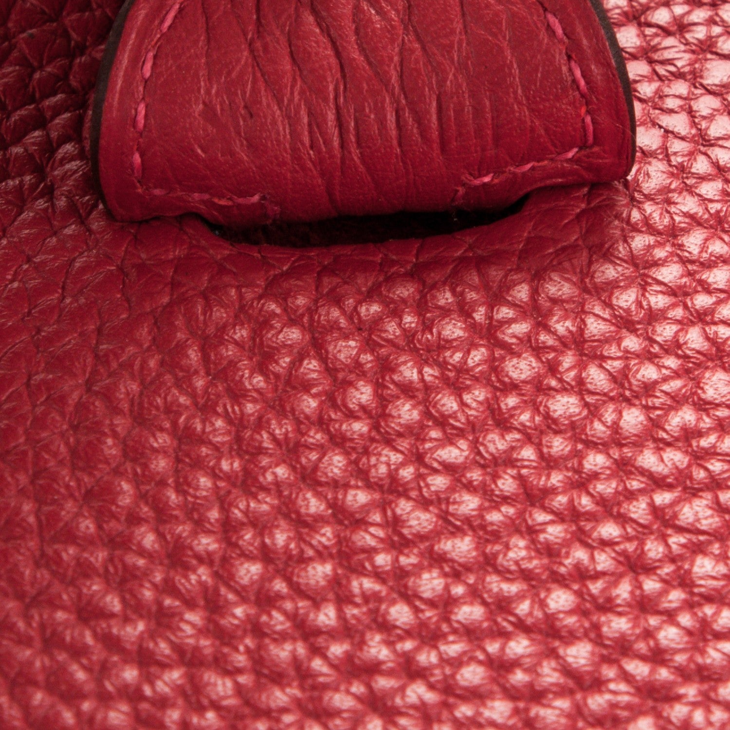 Hermes Taurillon Clemence Evelyne III PM Rouge Garance 7 of 7