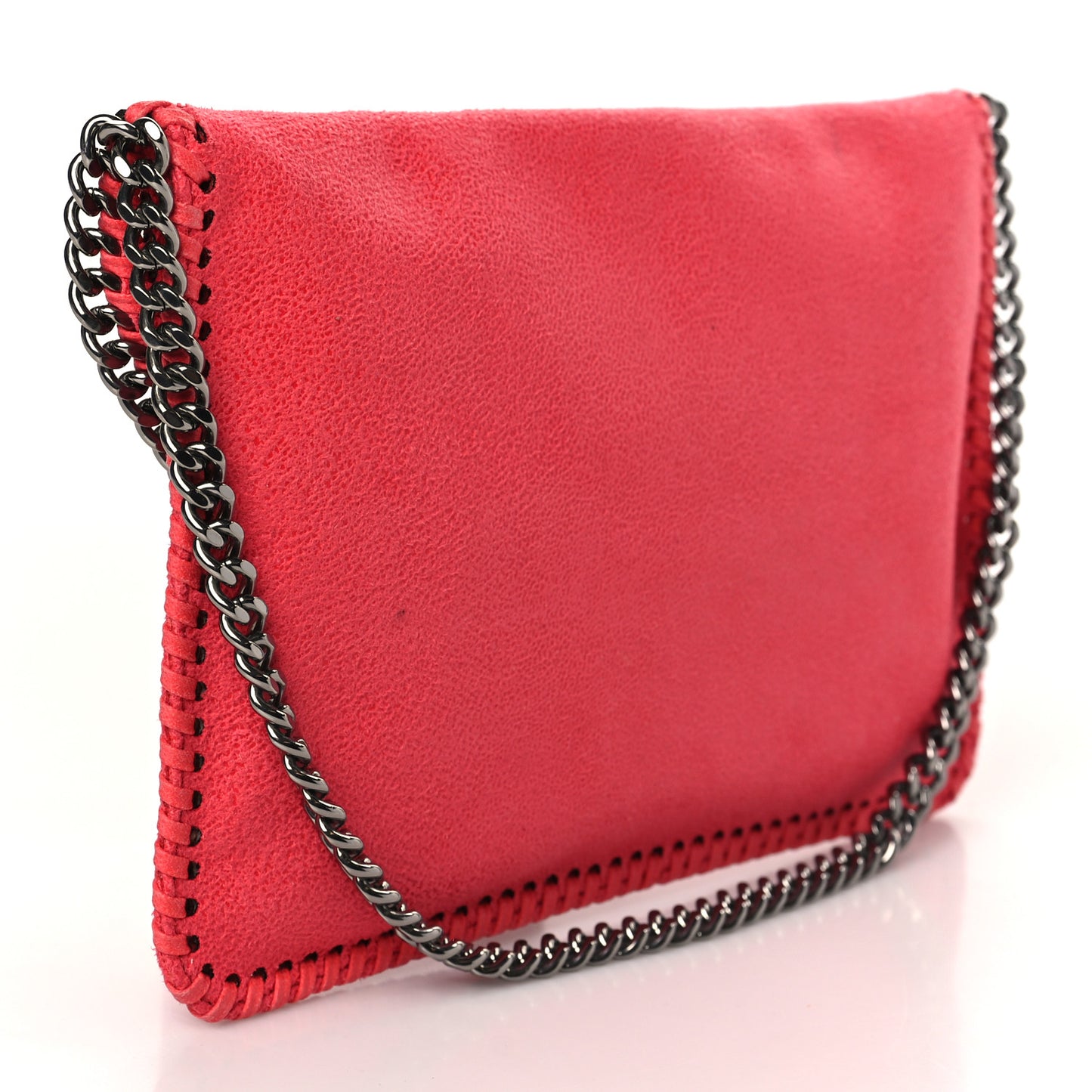 Shaggy Deer Mini Falabella Crossbody Bag Flame