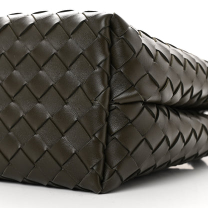 Bottega Veneta Nappa Intrecciato Medium Andiamo Shoulder Bag Kaki 9 of 9