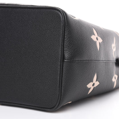 Louis Vuitton Empreinte Monogram Giant Neonoe MM Black Beige 7 of 7
