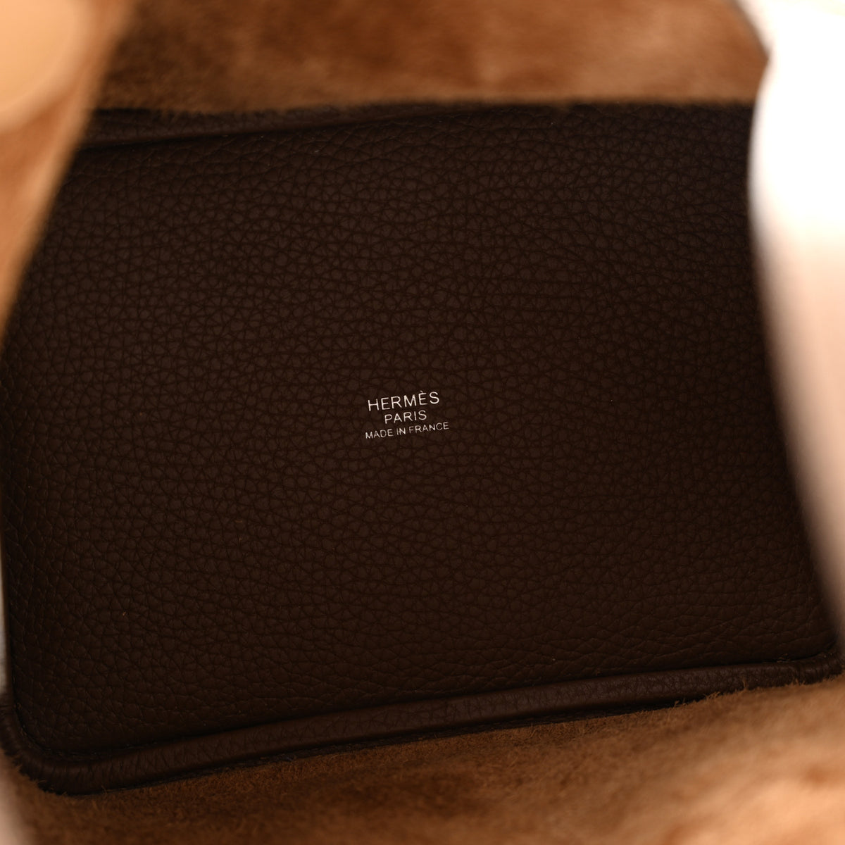 Hermes Taurillon Clemence Swift Eclat Picotin Lock 18 PM  Alezan Biscuit 5 of 11