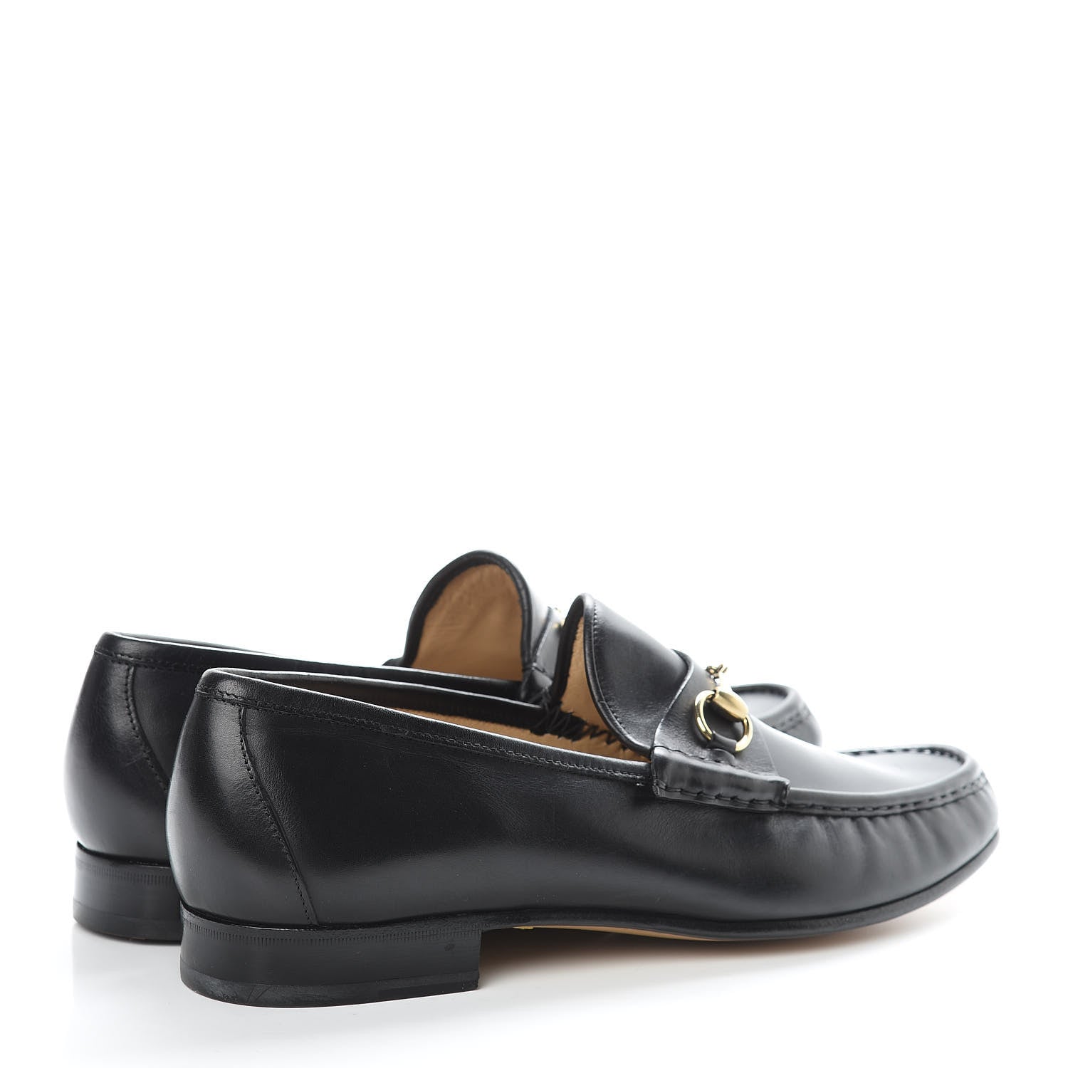 Gucci Calfskin Mens 1953 Horsebit Loafers 13 Black 4 of 10