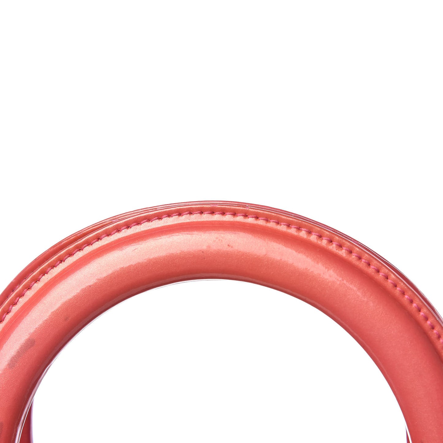 Patent Cannage Medium Lady Dior Pink