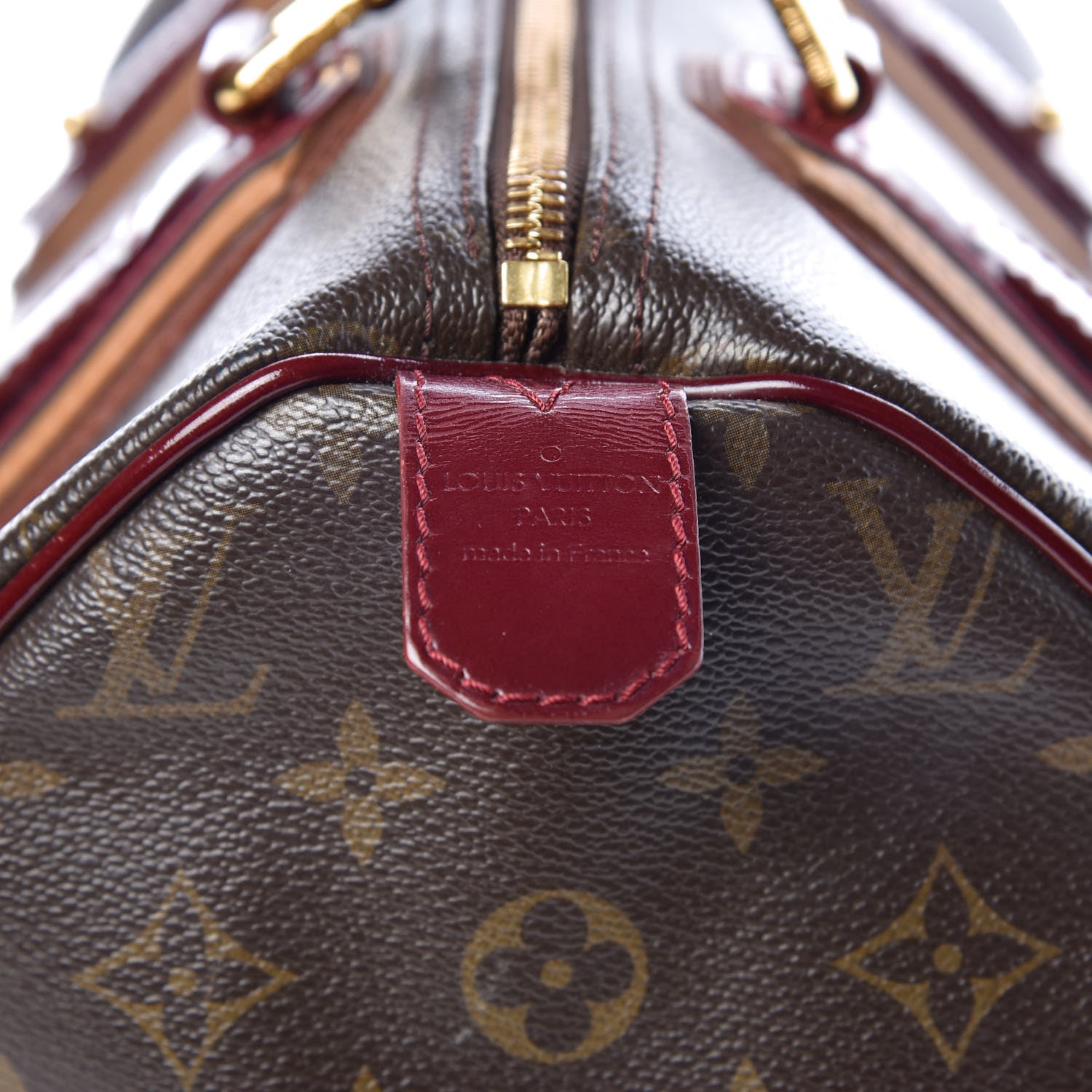Louis Vuitton Monogram Mirage Speedy 30 Bordeaux 7 of 13