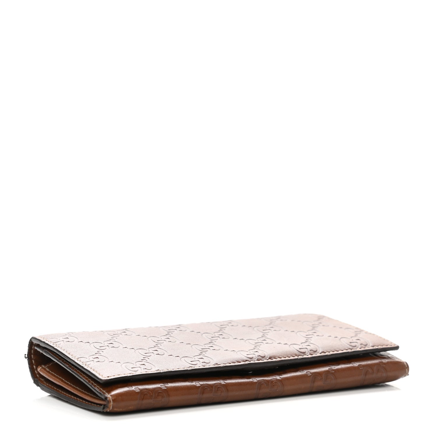 Gucci Guccissima Continental Flap Wallet Brown 4 of 12