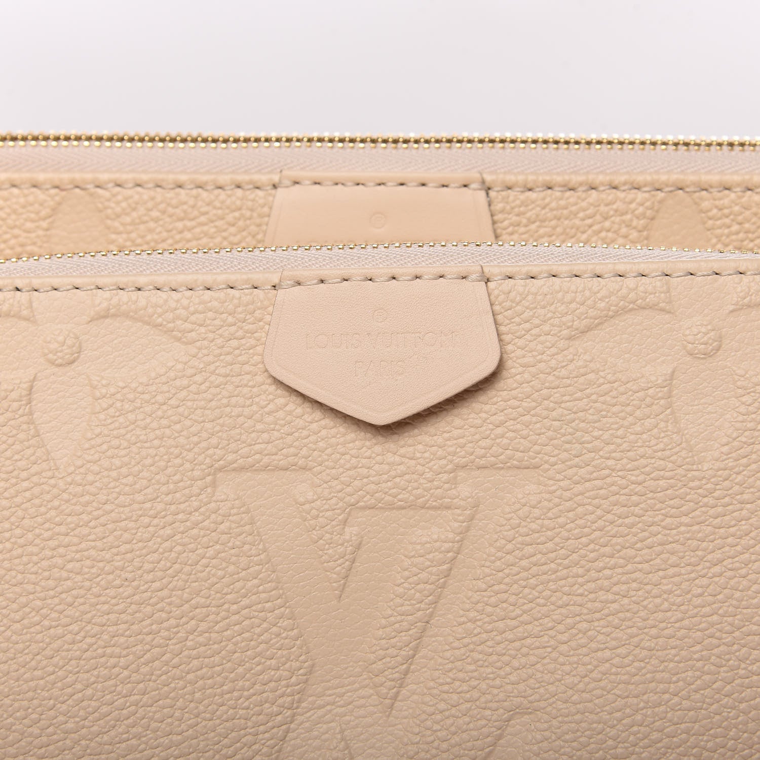 Louis Vuitton Empreinte Monogram Giant Multi Pochette Accessories Cream 9 of 10