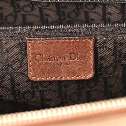 Christian Dior Canvas Calfskin Street Chic Top Handle Bag Beige 6 of 15