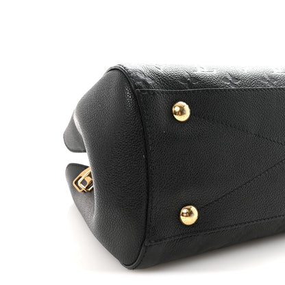 Louis Vuitton Empreinte Montaigne MM Black 8 of 9
