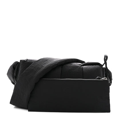 Bottega Veneta Nylon Intrecciato Padded Tech Cassette Bag Black 3 of 11
