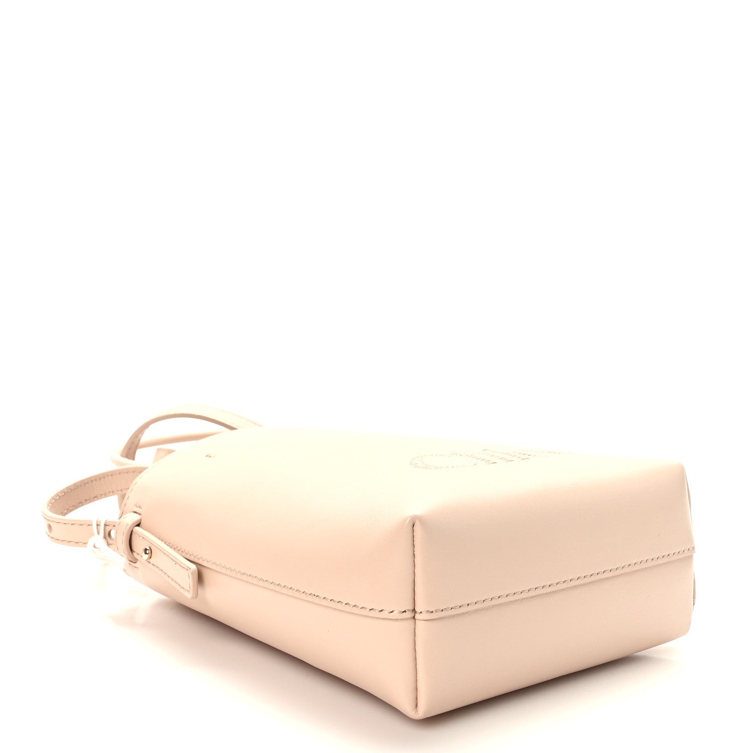 Chloe Shiny Calfskin Micro Sense Tote Bag Cement Pink 4 of 8