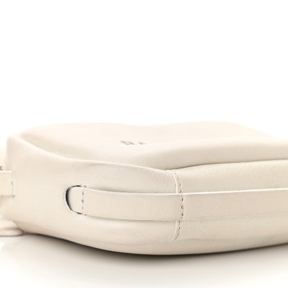 Balenciaga Calfskin Logo XS Everyday Camera Bag White 7 of 11