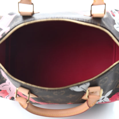 Louis Vuitton Monogram Bay Speedy 30 Rose Ballerine Poppy 5 of 8