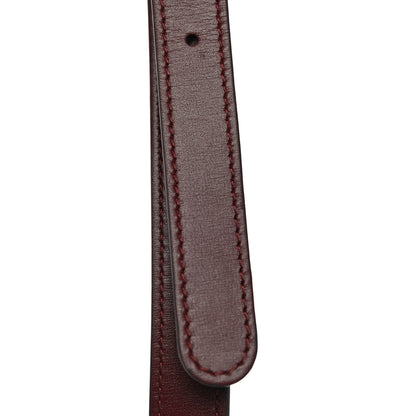 Gucci Suede Medium Arli Flap Shoulder Bag Vintage Bordeaux 28 of 30
