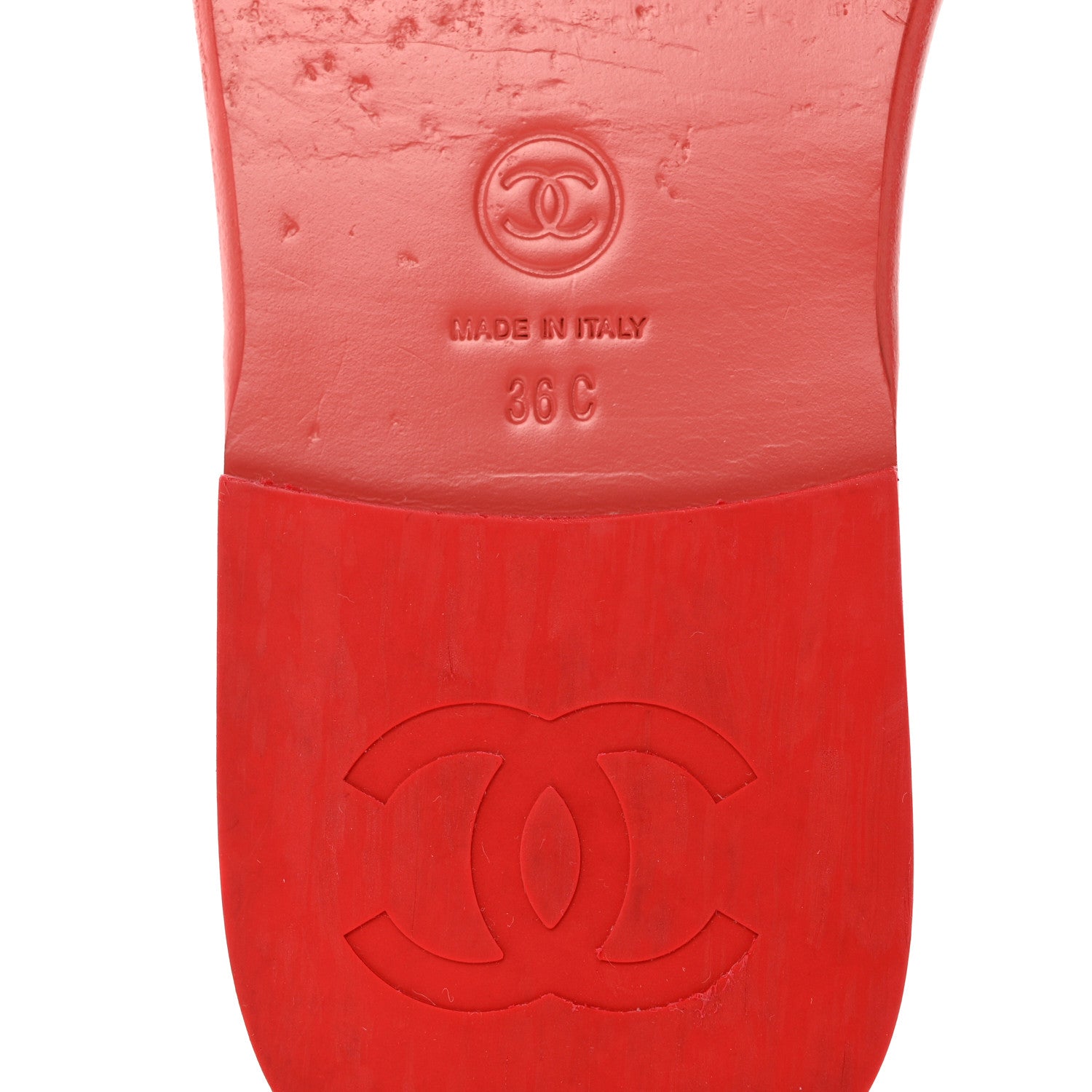 Chanel Patent Calfskin CC Slip On Mules 36 Pink 7 of 8