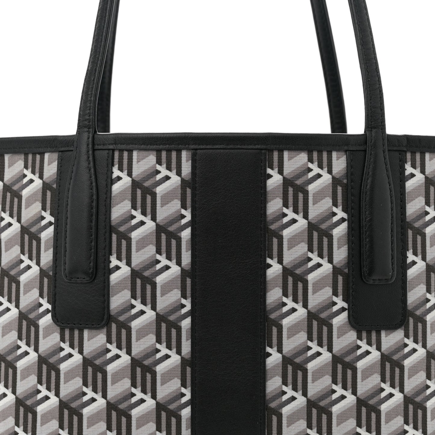 Visetos Small Liz Reversible Shopper Tote Black