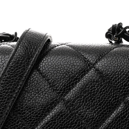 Chanel Caviar Quilted Incognito Mini Square Flap Black 8 of 10