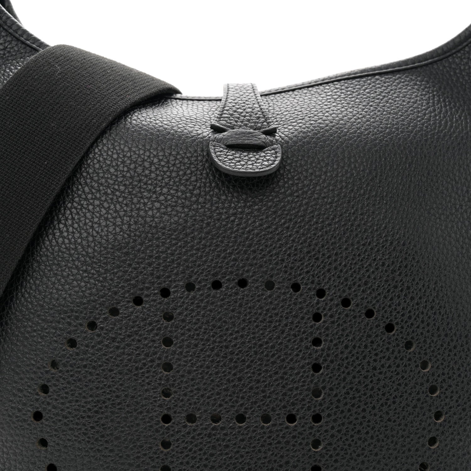 Hermes Taurillon Clemence Evelyne III PM Black 8 of 11