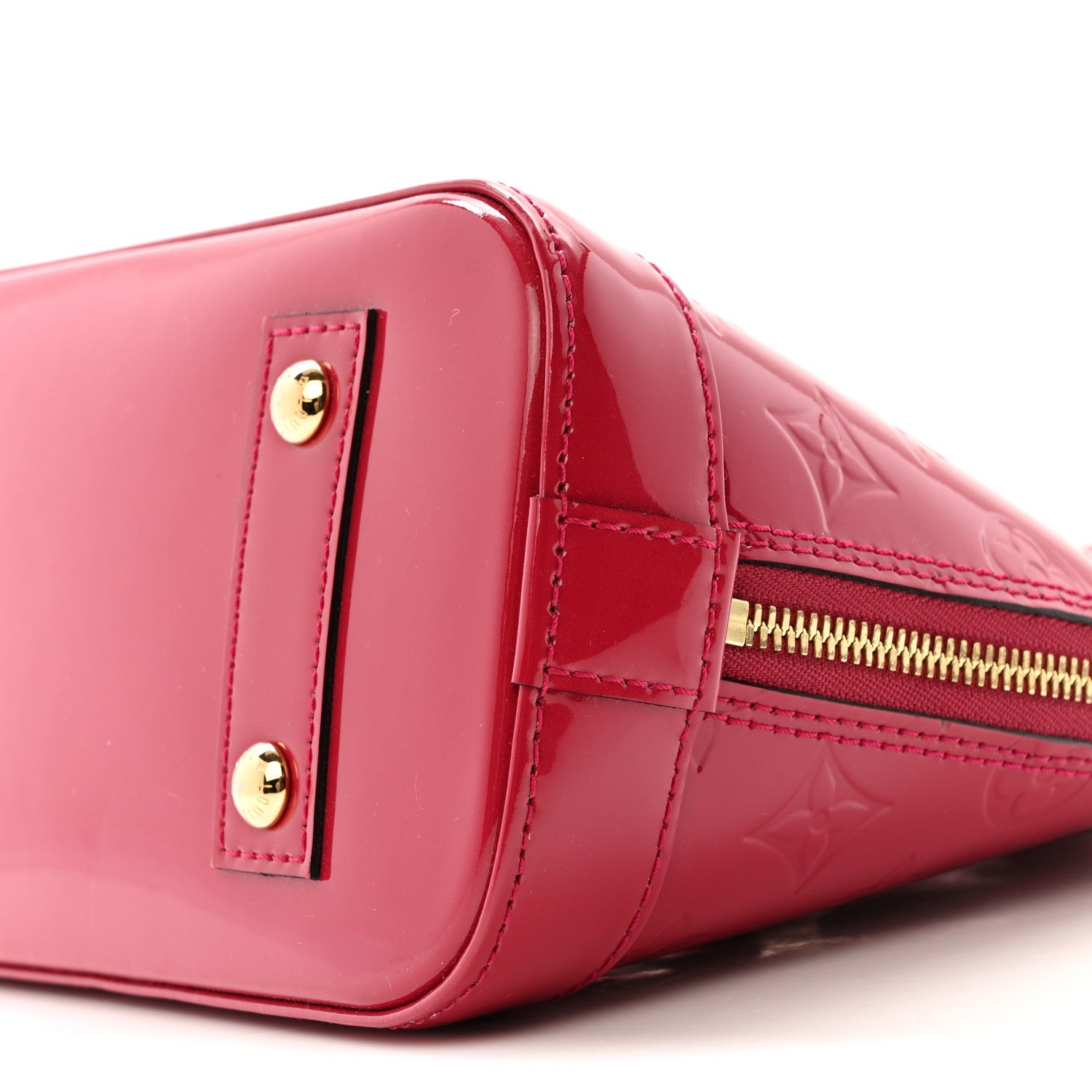 Louis Vuitton Vernis Alma BB Rose Indien 9 of 12