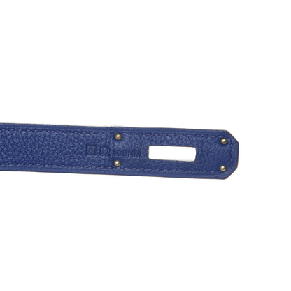 Hermes Togo Birkin 35 Bleu Electrique 7 of 12