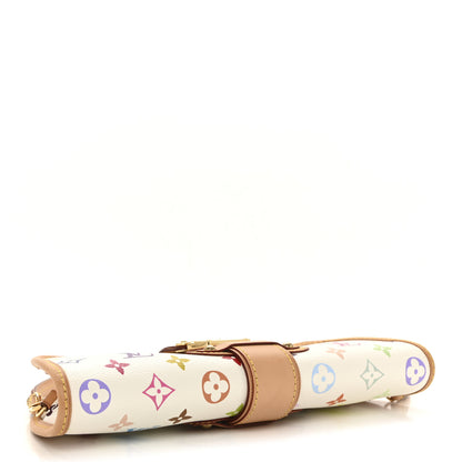 Louis Vuitton Monogram Multicolor Shirley White 4 of 11