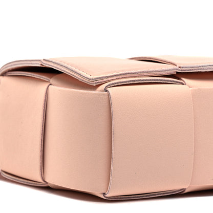 Bottega Veneta Lambskin Maxi Intreccio Candy Cassette Crossbody Bag Melon Washed 5 of 9
