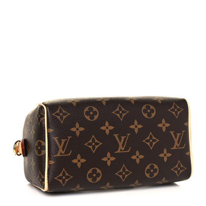 Louis Vuitton Monogram Speedy Bandouliere 20 Black 4 of 12