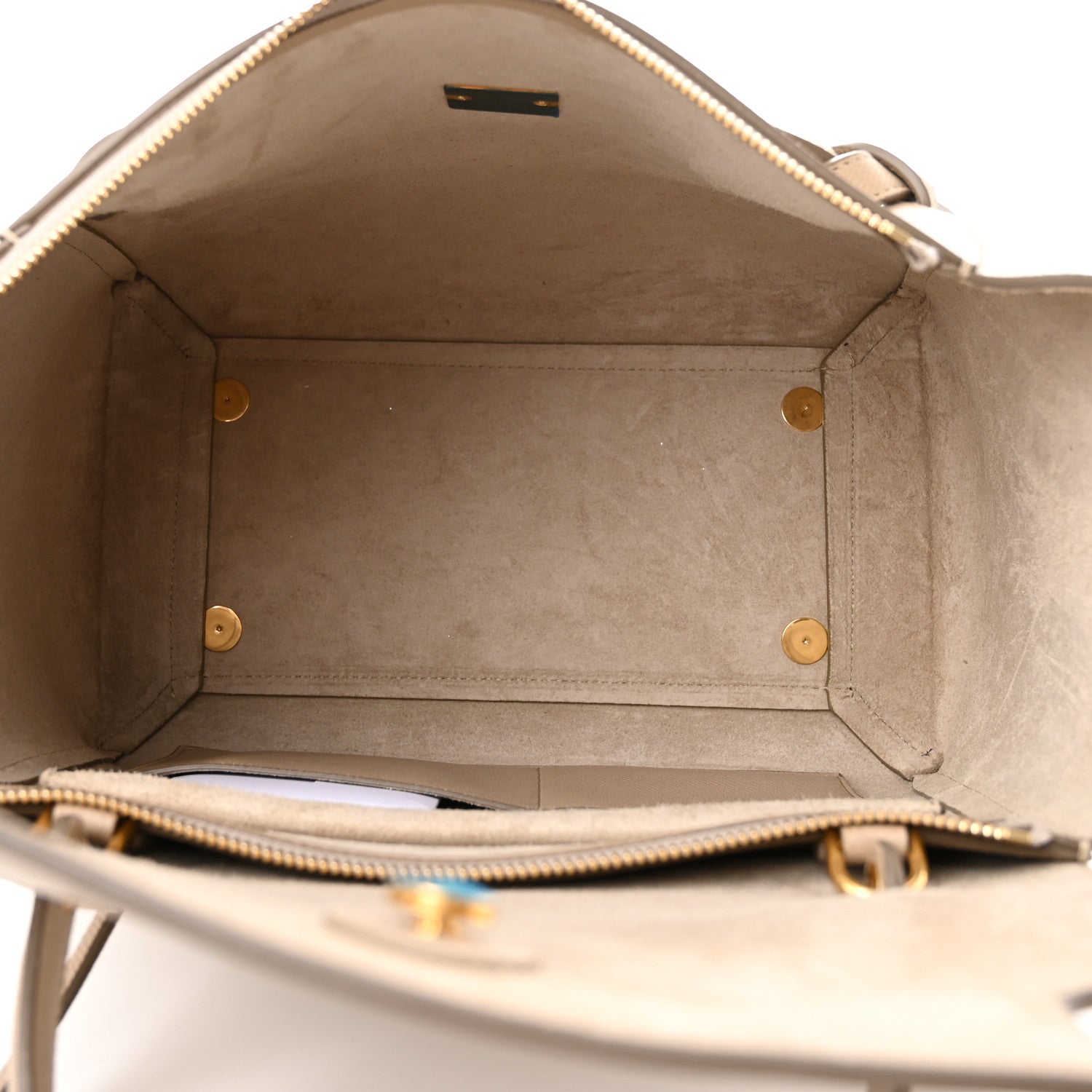 Celine Grained Calfskin Mini Belt Bag Light Taupe 5 of 10