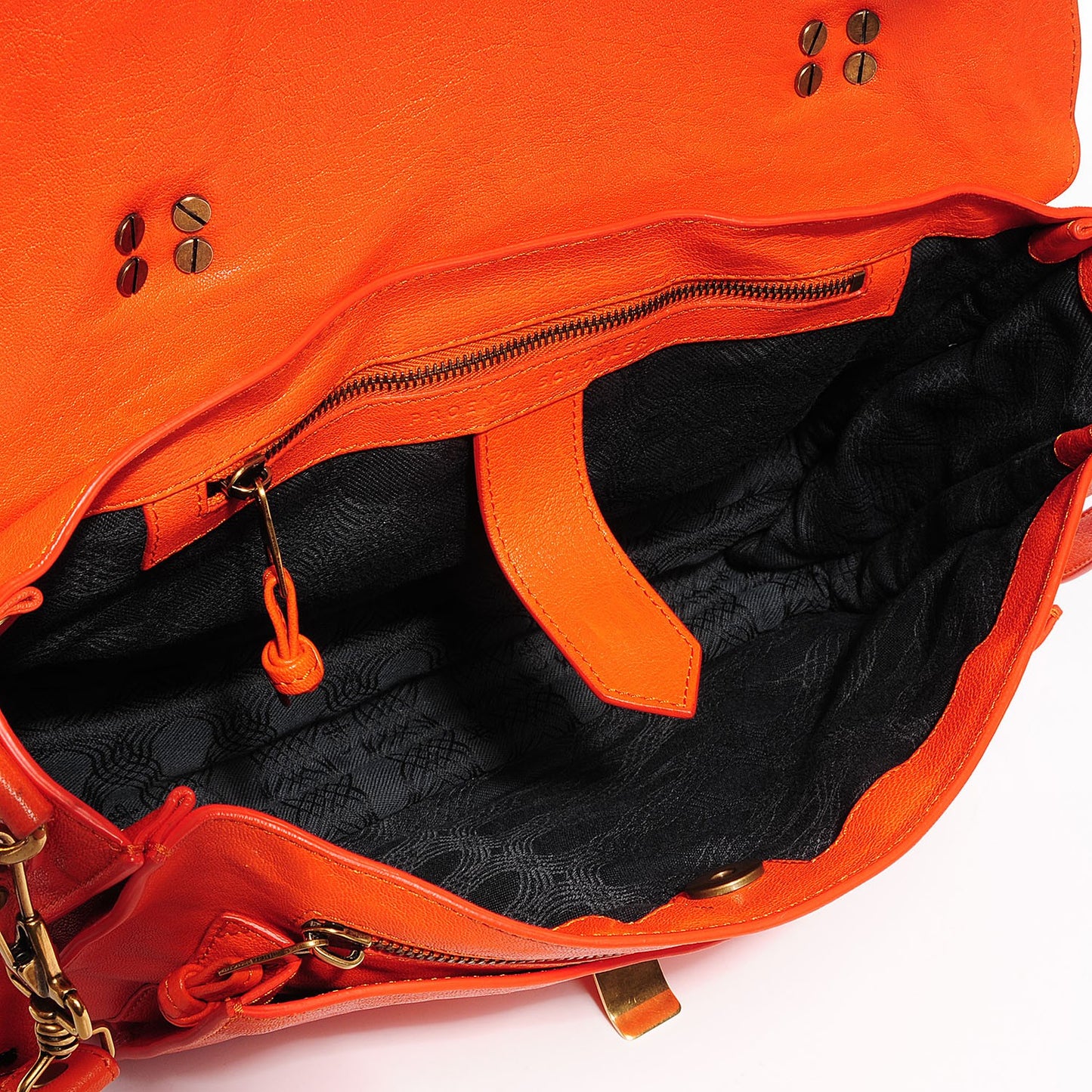Lambskin PS1 Medium Satchel Orange