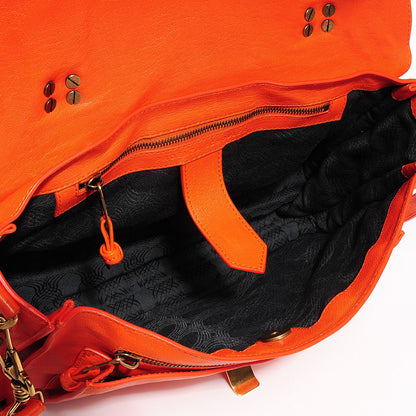 Proenza Schouler Lambskin PS1 Medium Satchel Orange 4 of 12