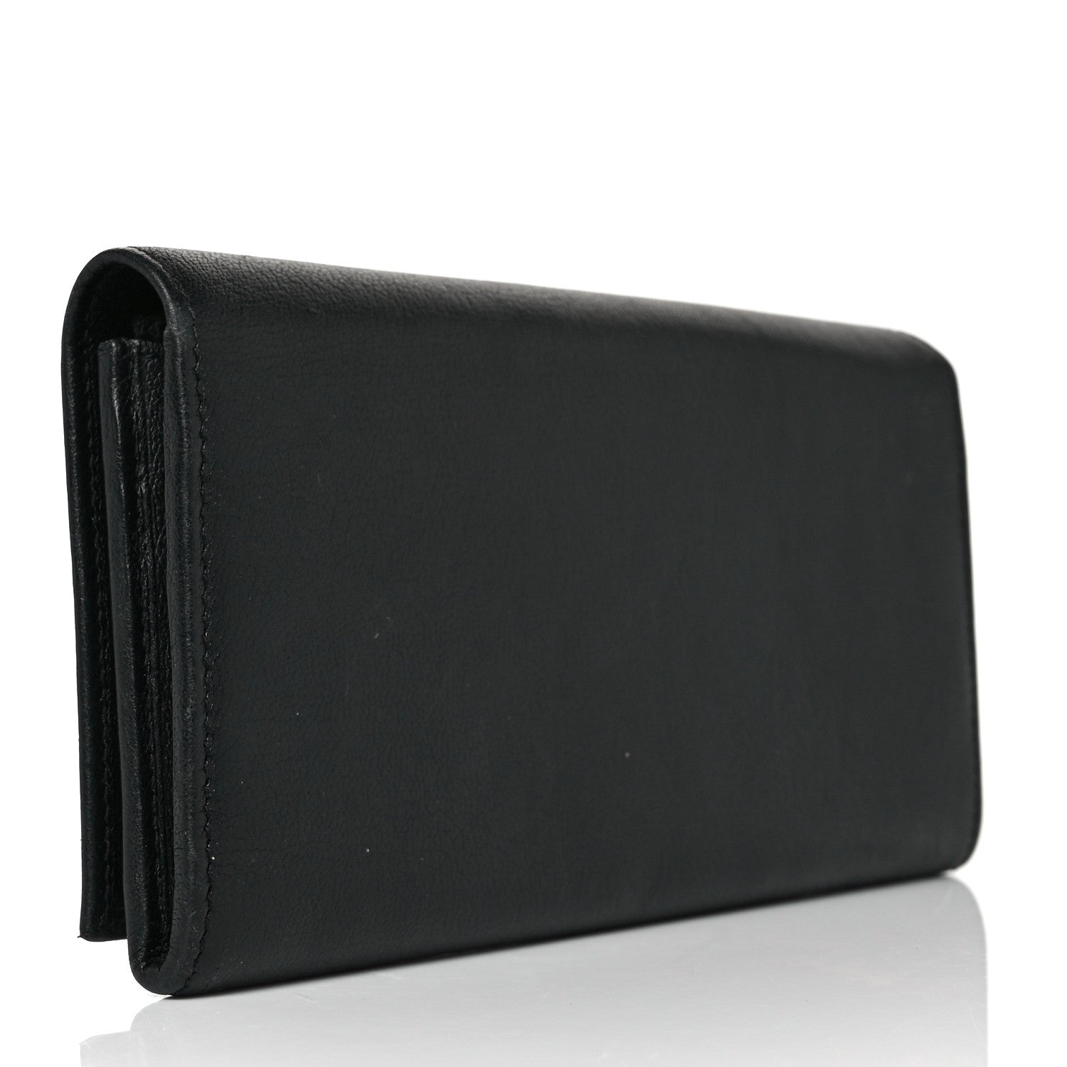 Saint Laurent Chevre Belle De Jour Flap Wallet Black 3 of 9