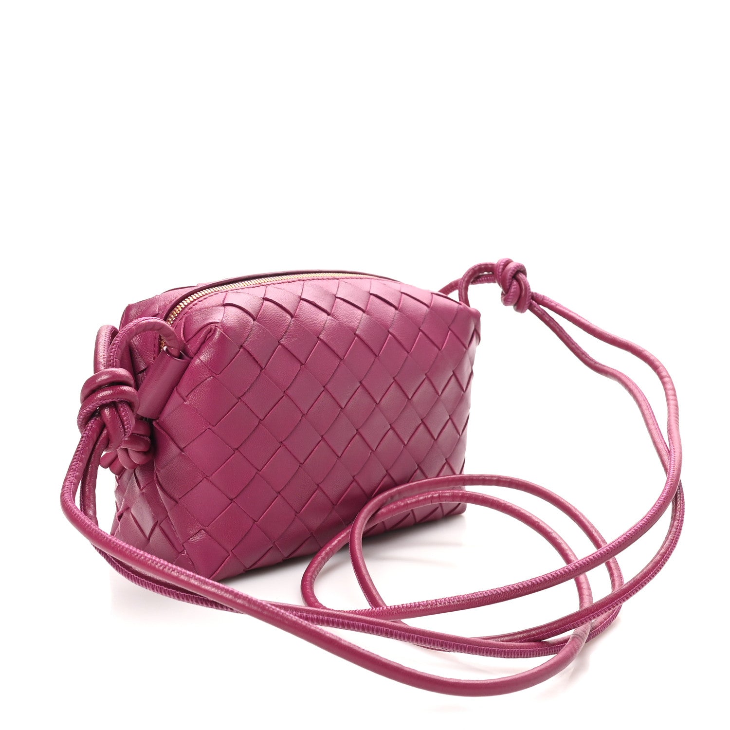 Bottega Veneta Nappa Intrecciato Mini Loop Camera Bag Cinnabar 2 of 9