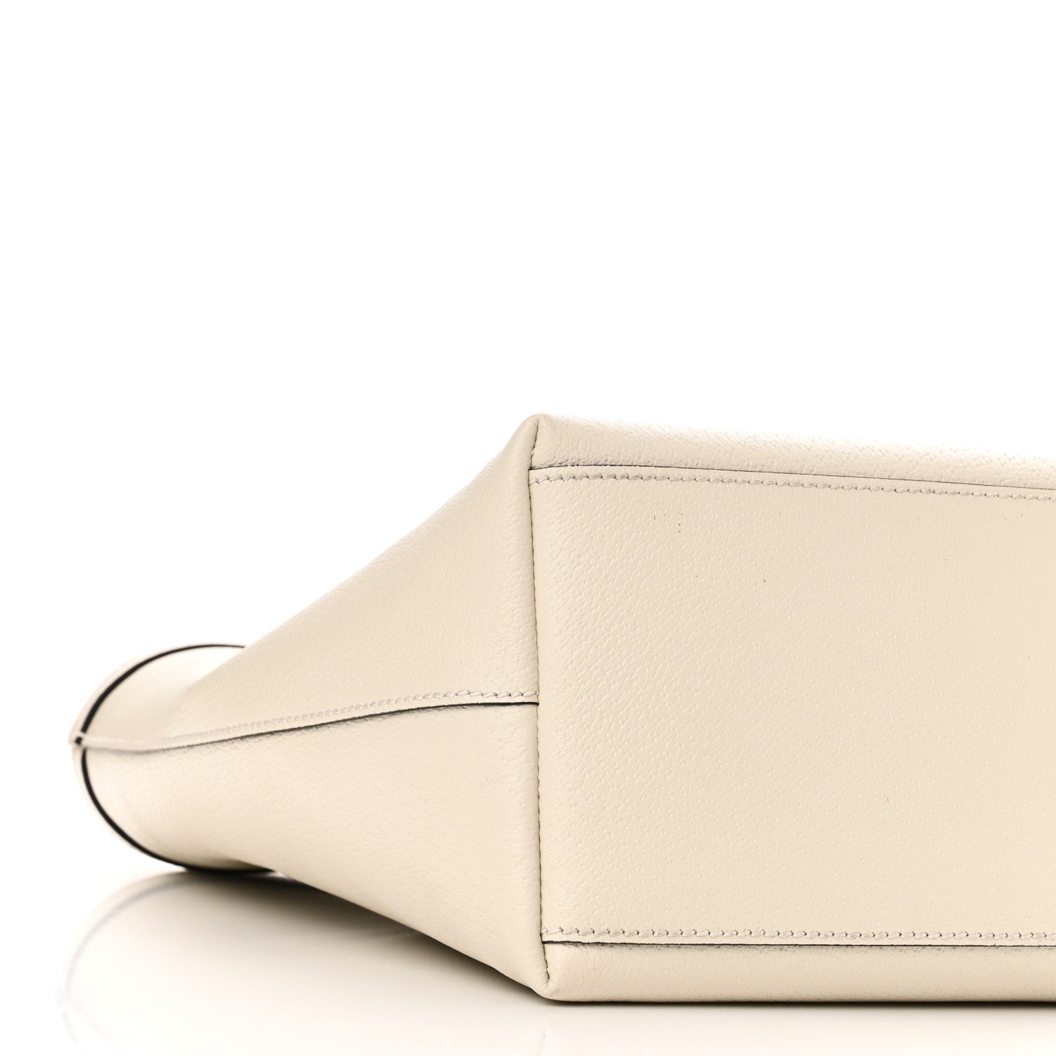 Gucci Textured Calfskin Web Ophidia Shopping Tote Ivory 9 of 10