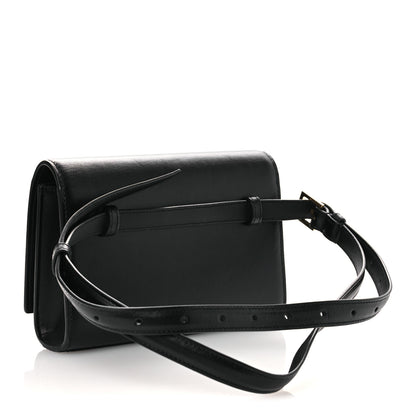 Saint Laurent Smooth Calfskin Monogram Kate Belt Bag Black 3 of 11