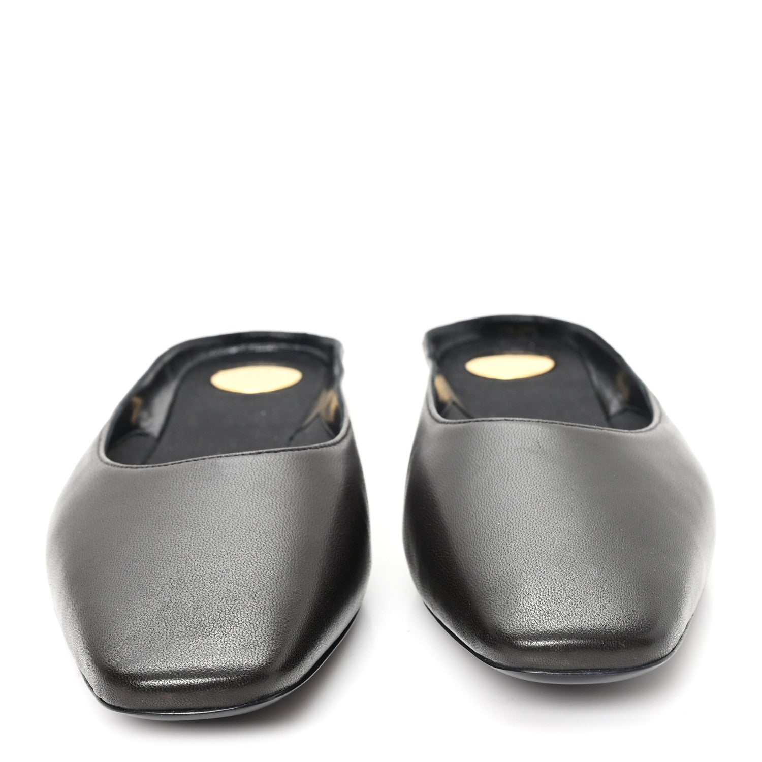 Saint Laurent Nappa Lido Slip On Mule 39.5 Eagle Brown 3 of 9