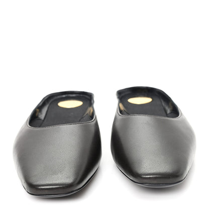 Saint Laurent Nappa Lido Slip On Mule 39.5 Eagle Brown 3 of 9