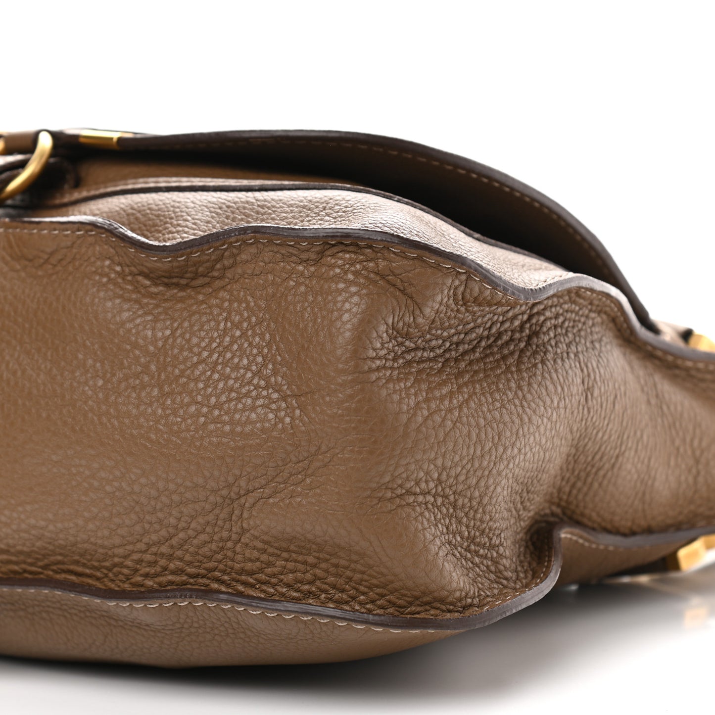 Calfskin Medium Marcie Satchel Nut