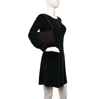 Fendi Zucchino Vitello Pochette Moro 2 of 9