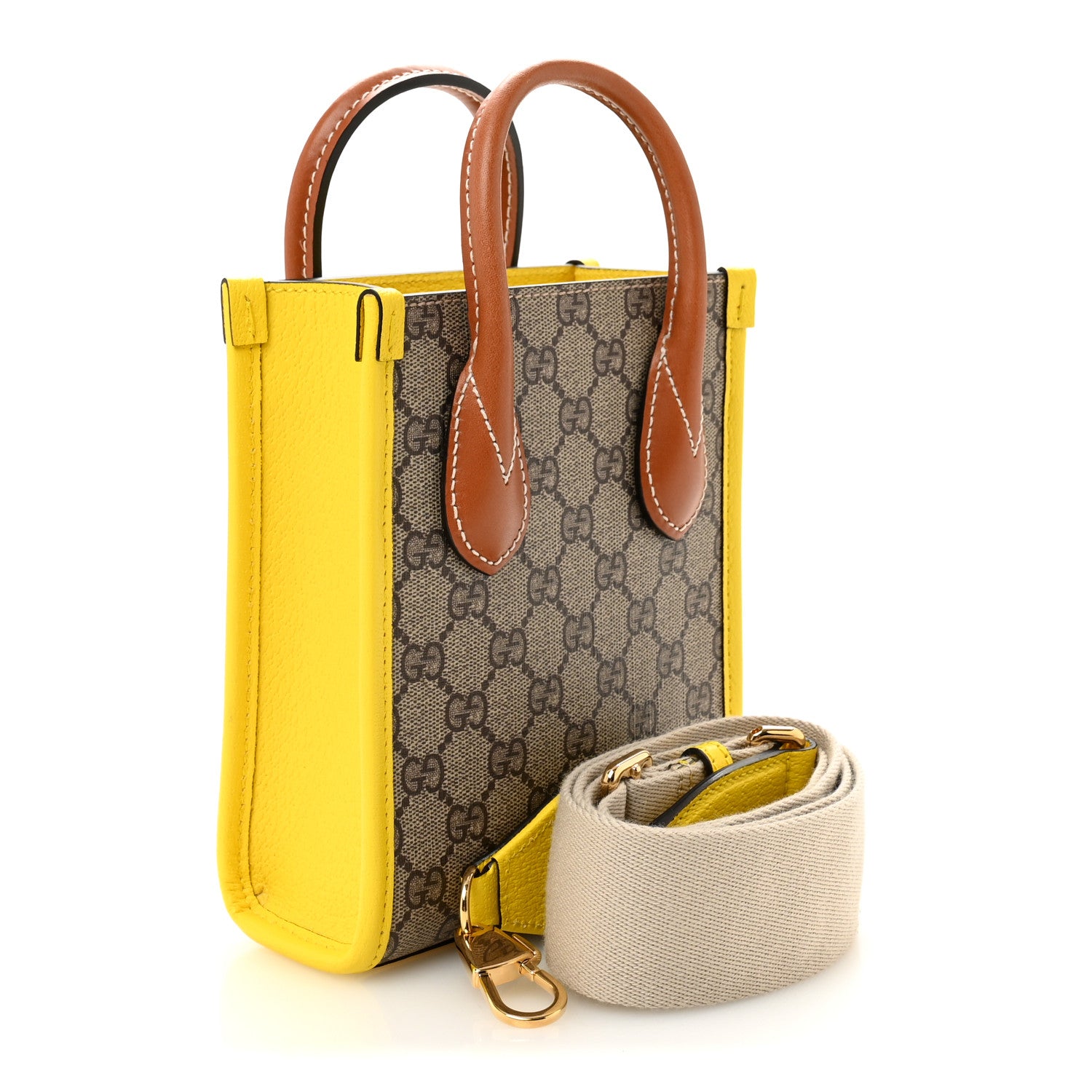 Gucci GG Supreme Monogram Textured Dollar Calfskin Heart