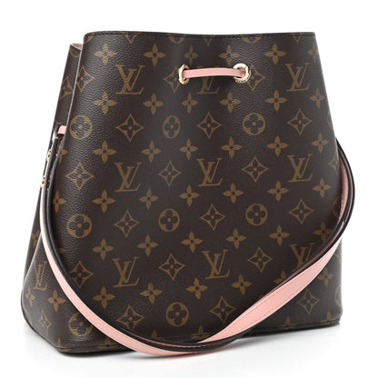 Louis Vuitton Monogram Neonoe MM Rose Poudre 3 of 8